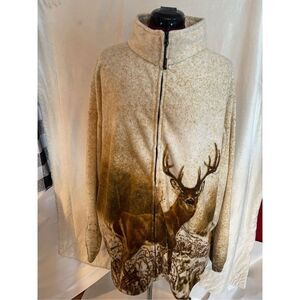Trail Crest women’s deer scene jacket 3X super soft and warm